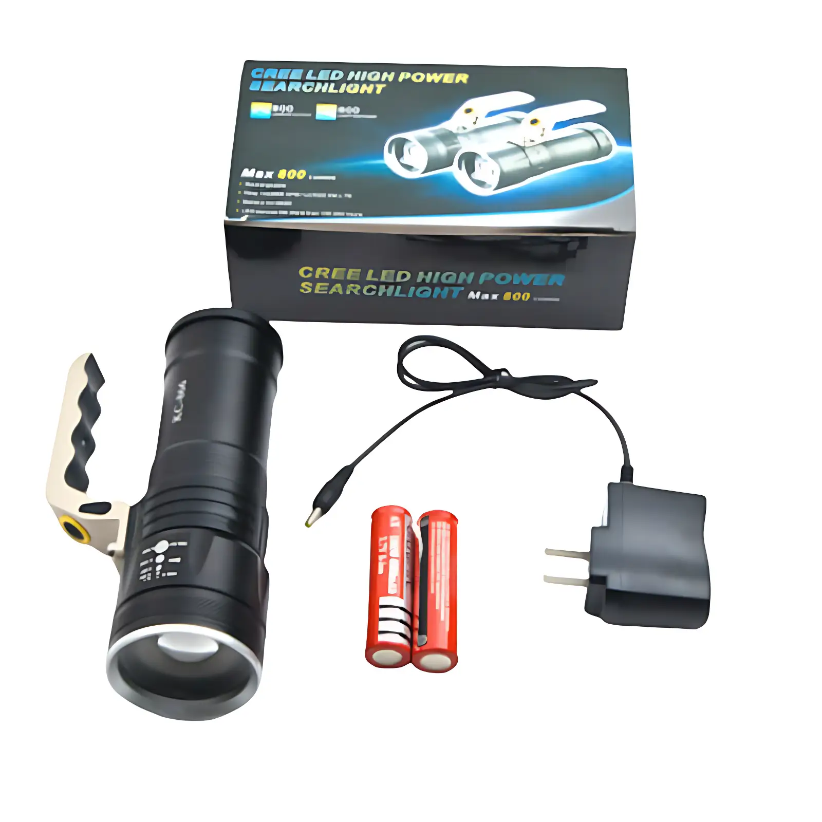 Lampe torche led rechargeable camping - Image 9