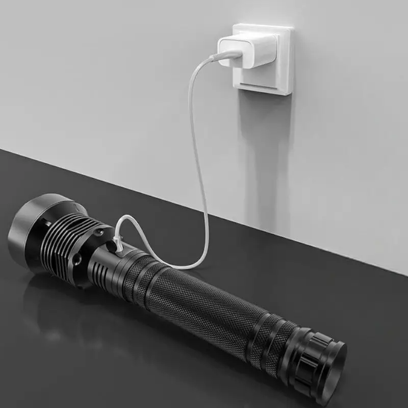 Lampe torche led ultra puissante rechargeable - Image 6