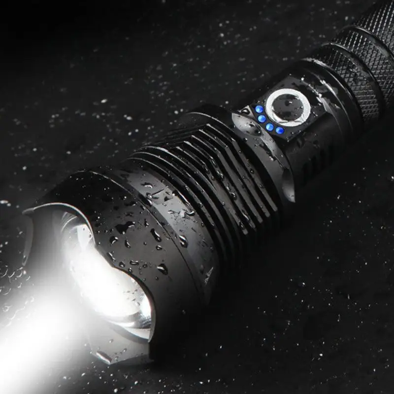 Lampe torche led ultra puissante rechargeable - Image 8