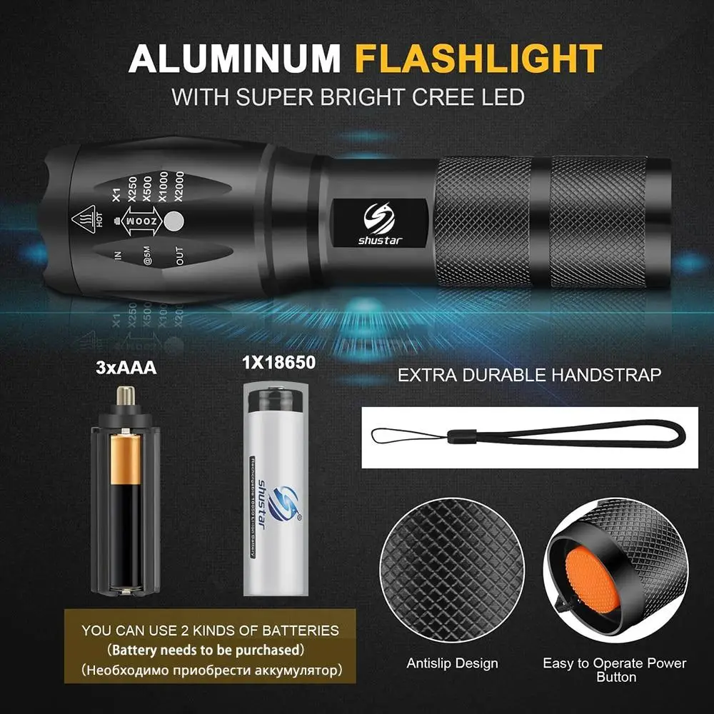 LAMPE TORCHE TACTIQUE - Image 3