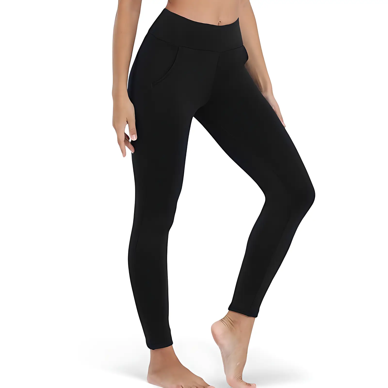 Legging doublé polaire femme randonné - Image 9
