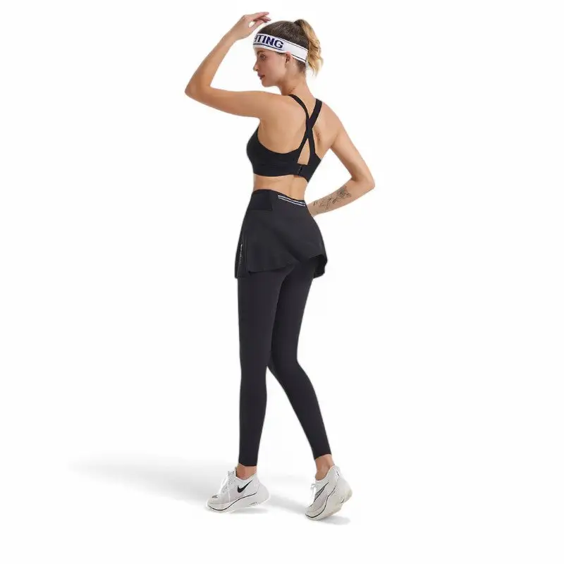 Legging jupe 2 en 1 femme sport randonnée - Image 11