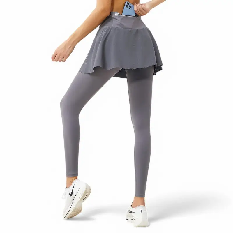 Legging jupe 2 en 1 femme sport randonnée - Image 14