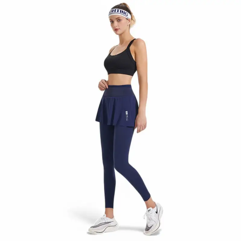 Legging jupe 2 en 1 femme sport randonnée - Image 3