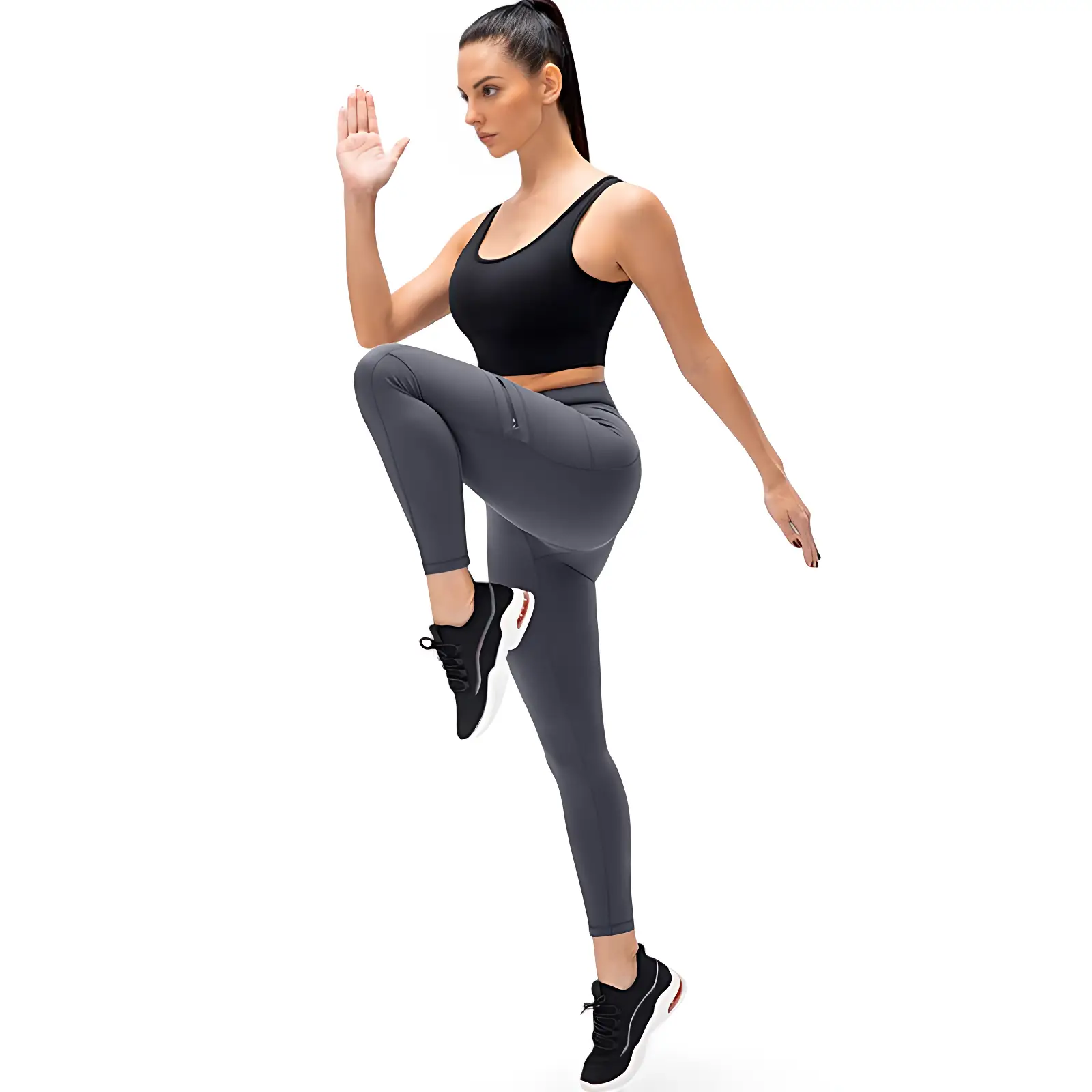 Legging randonnée femme poche zippée - Image 31