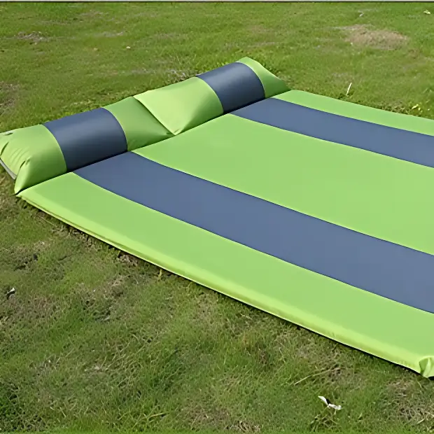 Matelas autogonflant 2 personnes avec oreiller - Image 12
