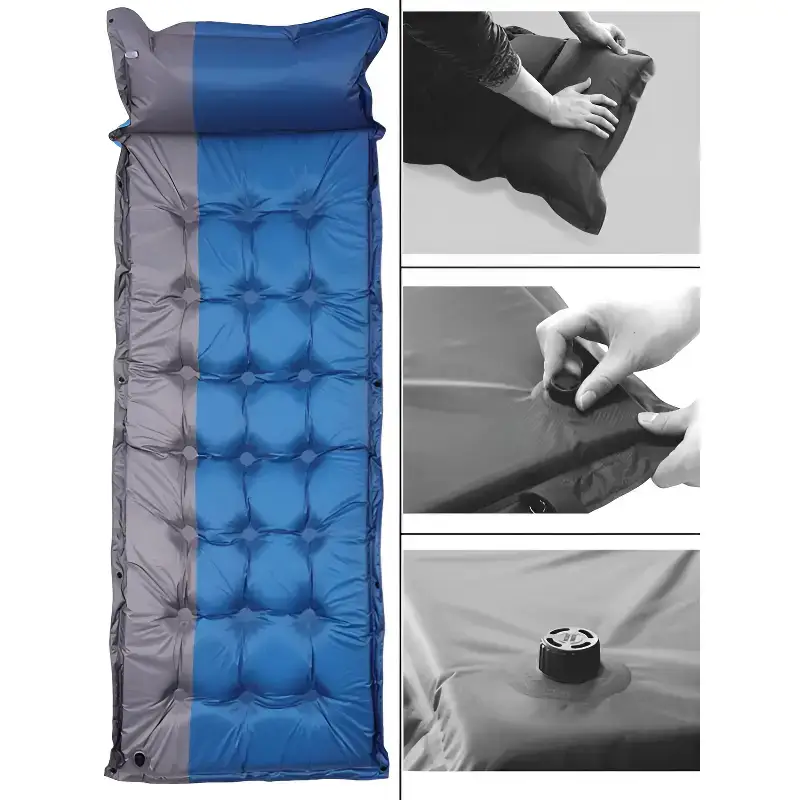 Matelas autogonflant avec oreiller 5cm - Image 4