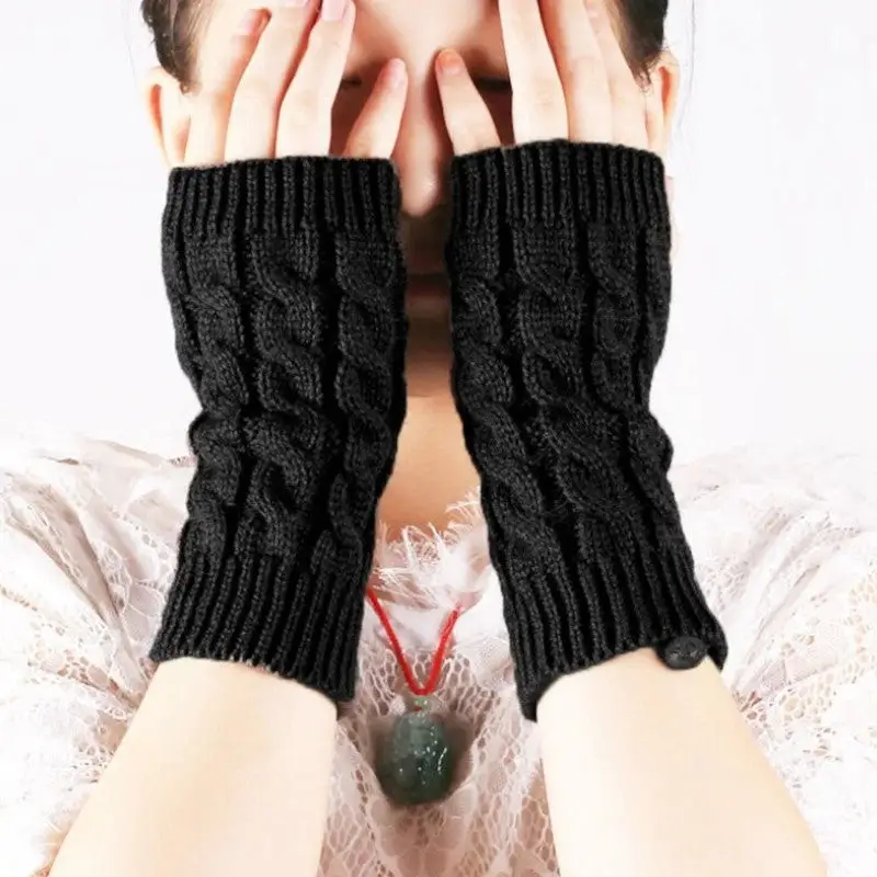Mitaine femme tricot - Image 4