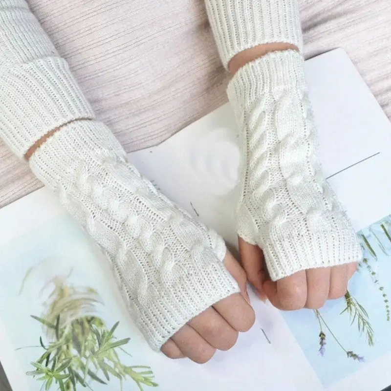 Mitaine femme tricot - Image 8