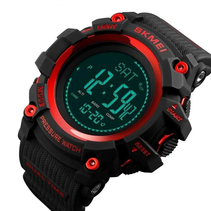 Montre homme sport militaire avec baromètre et boussole - Image 14