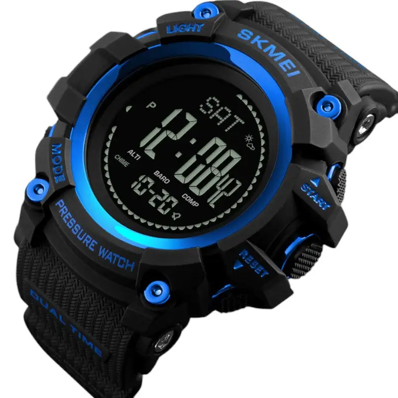 Montre homme sport militaire avec baromètre et boussole - Image 3