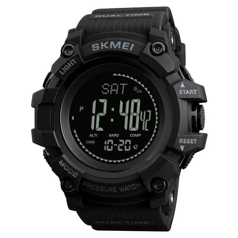 Montre homme sport militaire avec baromètre et boussole - Image 5
