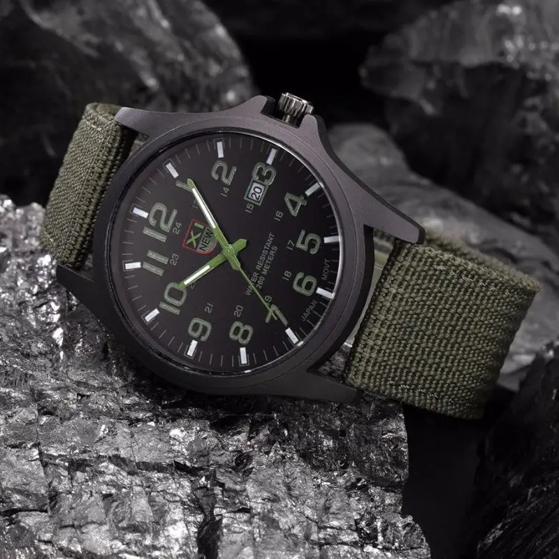 MONTRE MILITAIRE - ACIER INOXYDABLE DE MEILLEURE QUALITE - Image 3