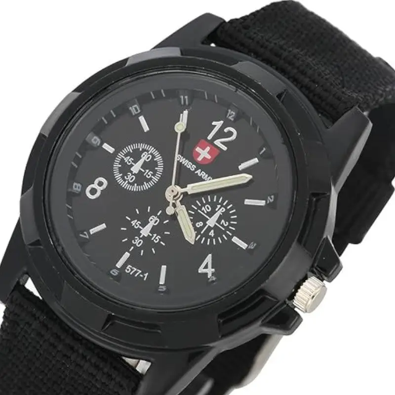 MONTRE MILITAIRE - ARMÉE SUISSE - Image 9