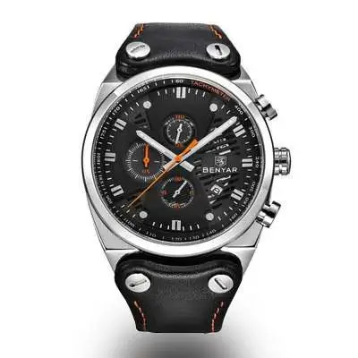 MONTRE MILITAIRE - CUIR VERITABLE - Image 3