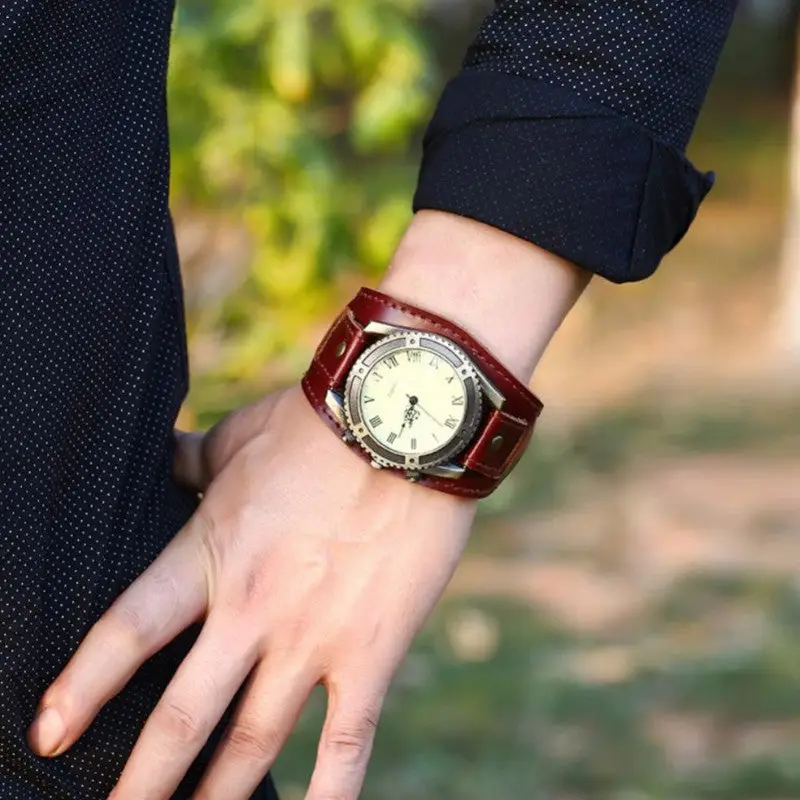 Montre style vintage homme - Image 7