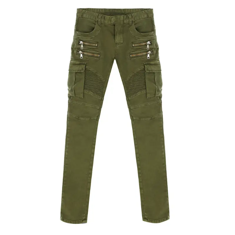 Pantalon moto treillis