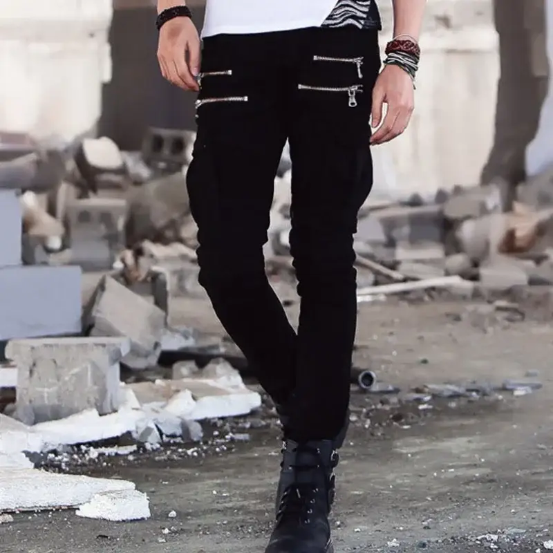 Pantalon moto treillis - Image 8