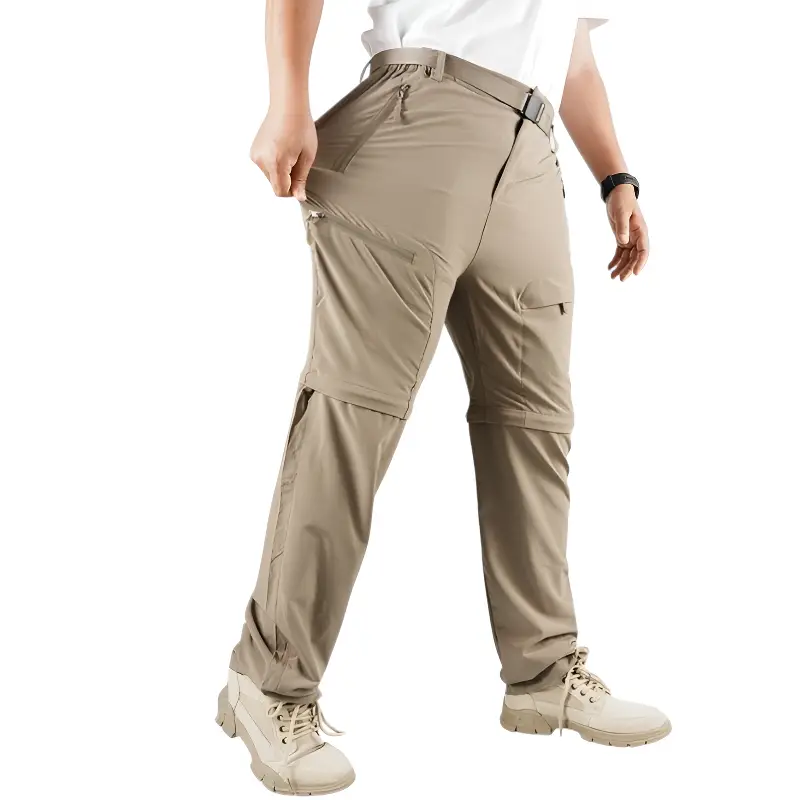 Pantalon randonnée homme beige - Image 7