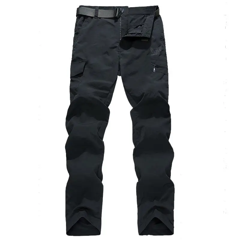 Pantalon treilli noir homme - Image 11