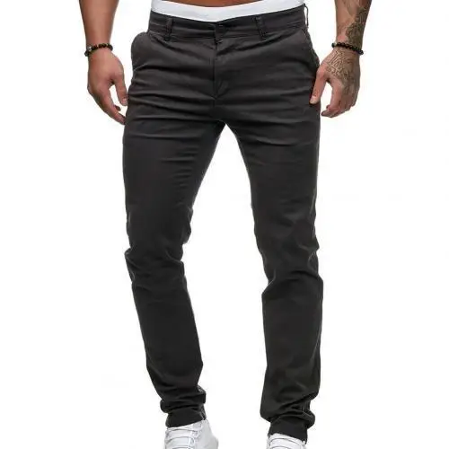 Pantalon treillis blanc homme - Image 6