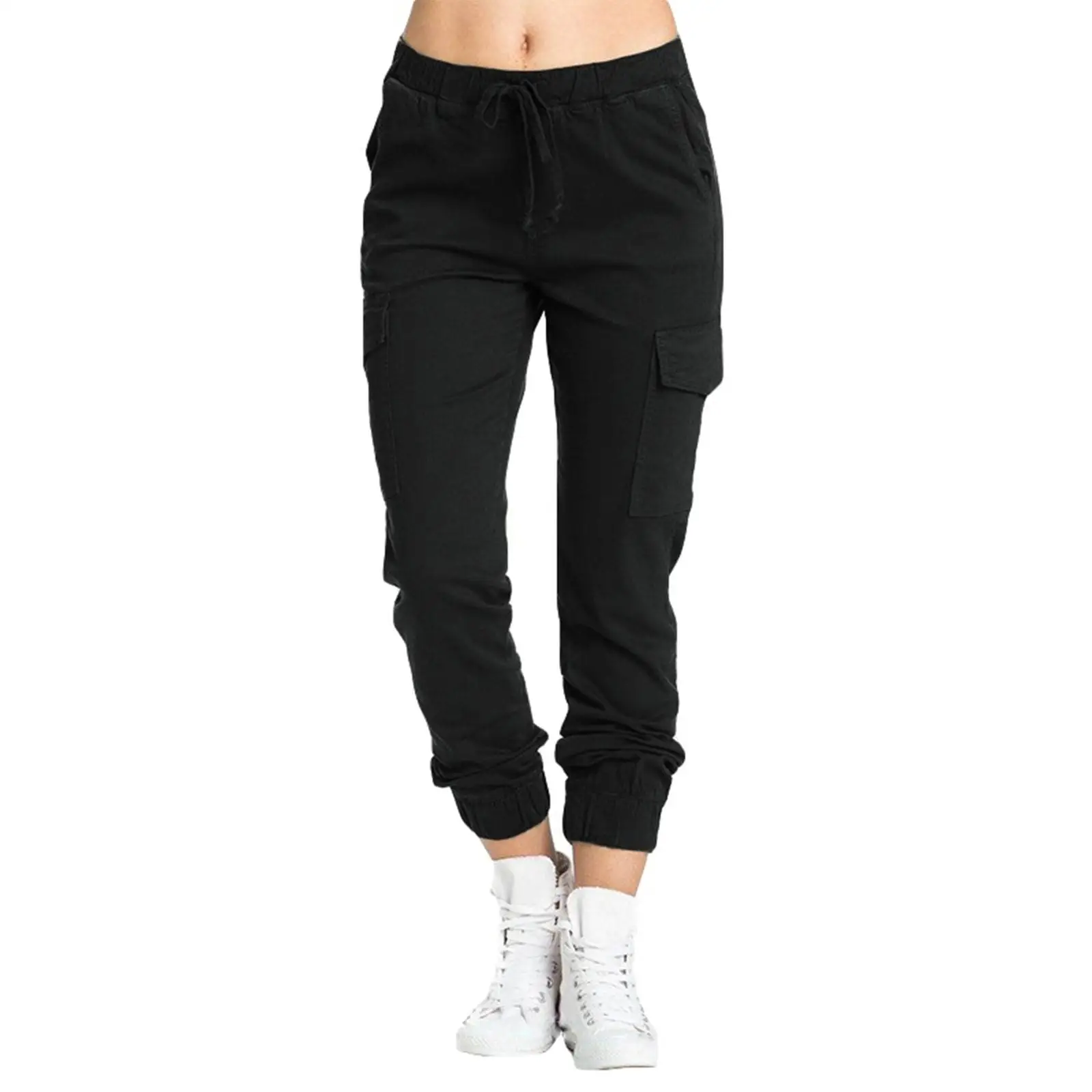 Pantalon treillis femme kaki - Image 10