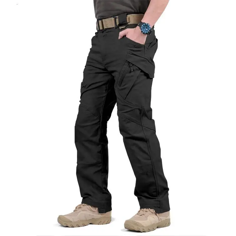 Pantalon treillis noir - Image 2