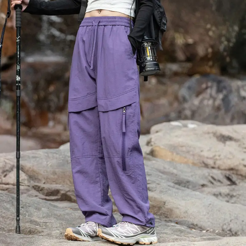 Pantalon trekking femme large - Image 11
