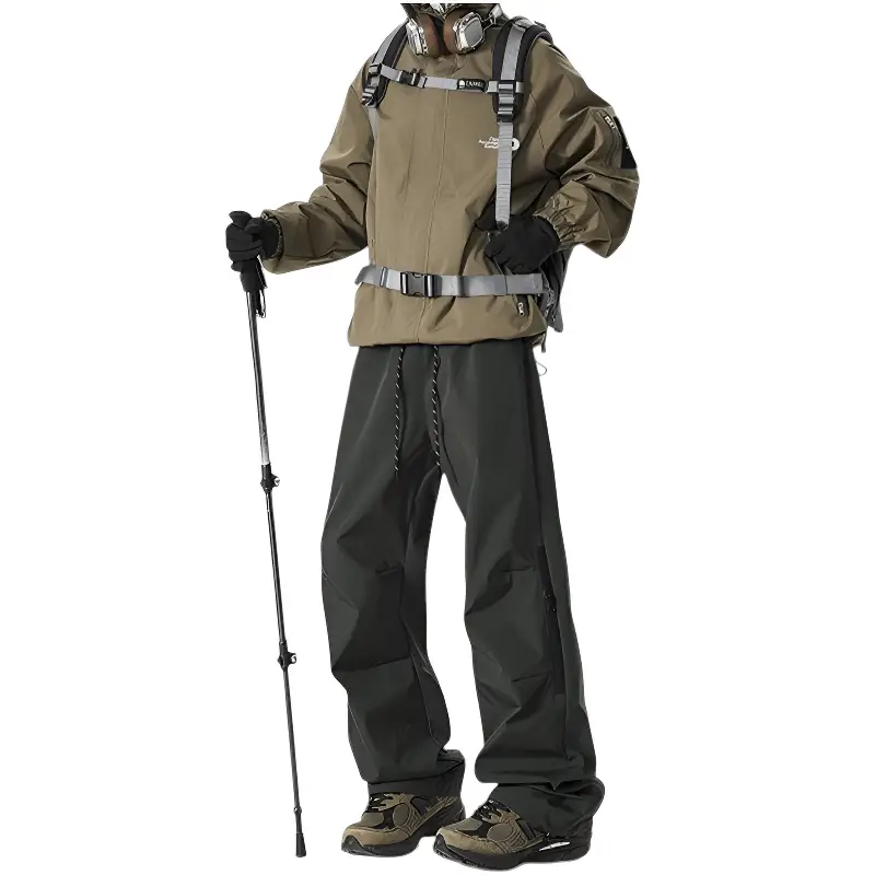 Pantalon trekking gris - Image 5