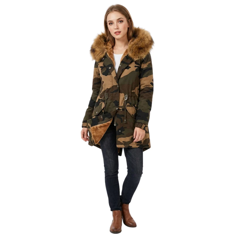 Parka femme militaire - Image 13