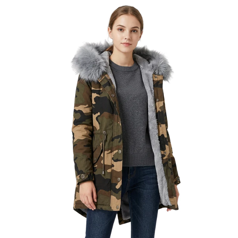 Parka femme militaire - Image 17
