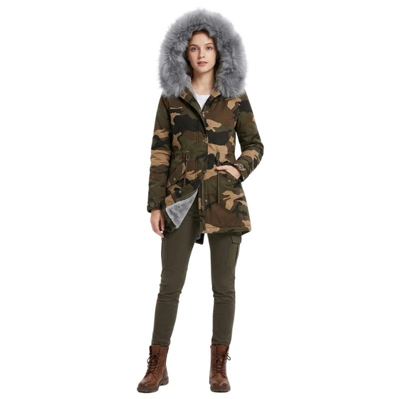 Parka femme militaire - Image 18