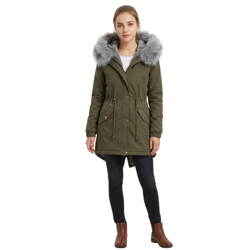 Parka femme militaire - Image 5