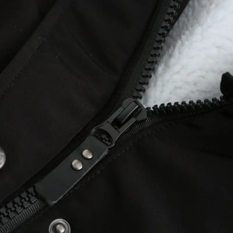 Parka femme militaire avec fourrure - Image 11