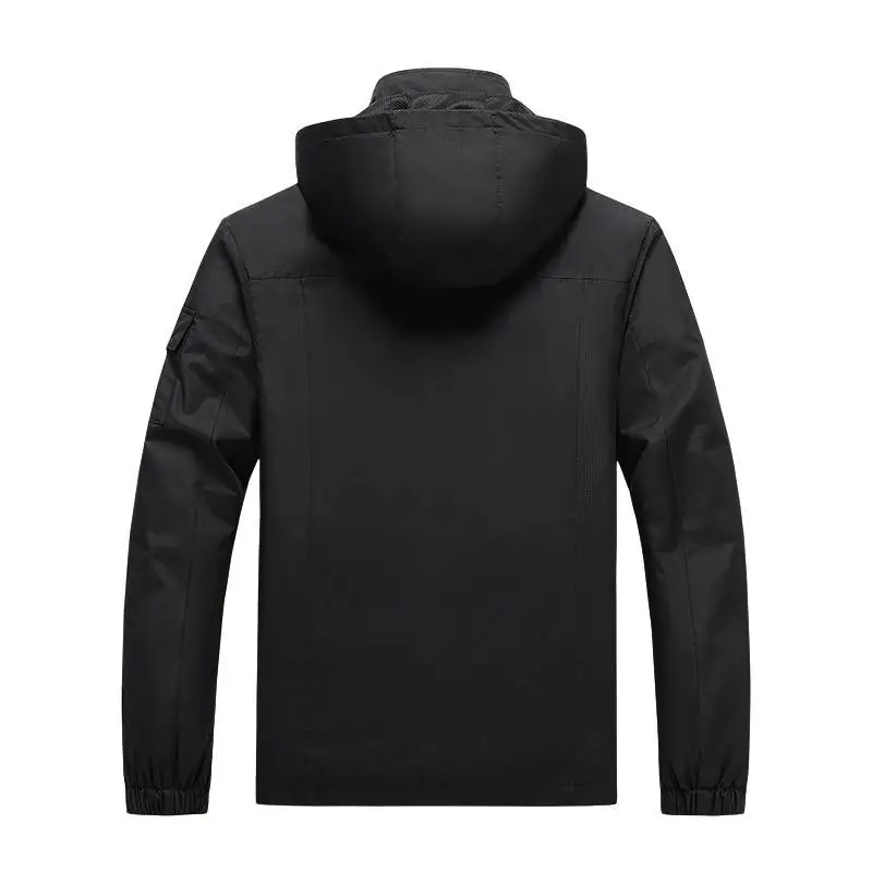 Parka homme vert militaire - Image 3