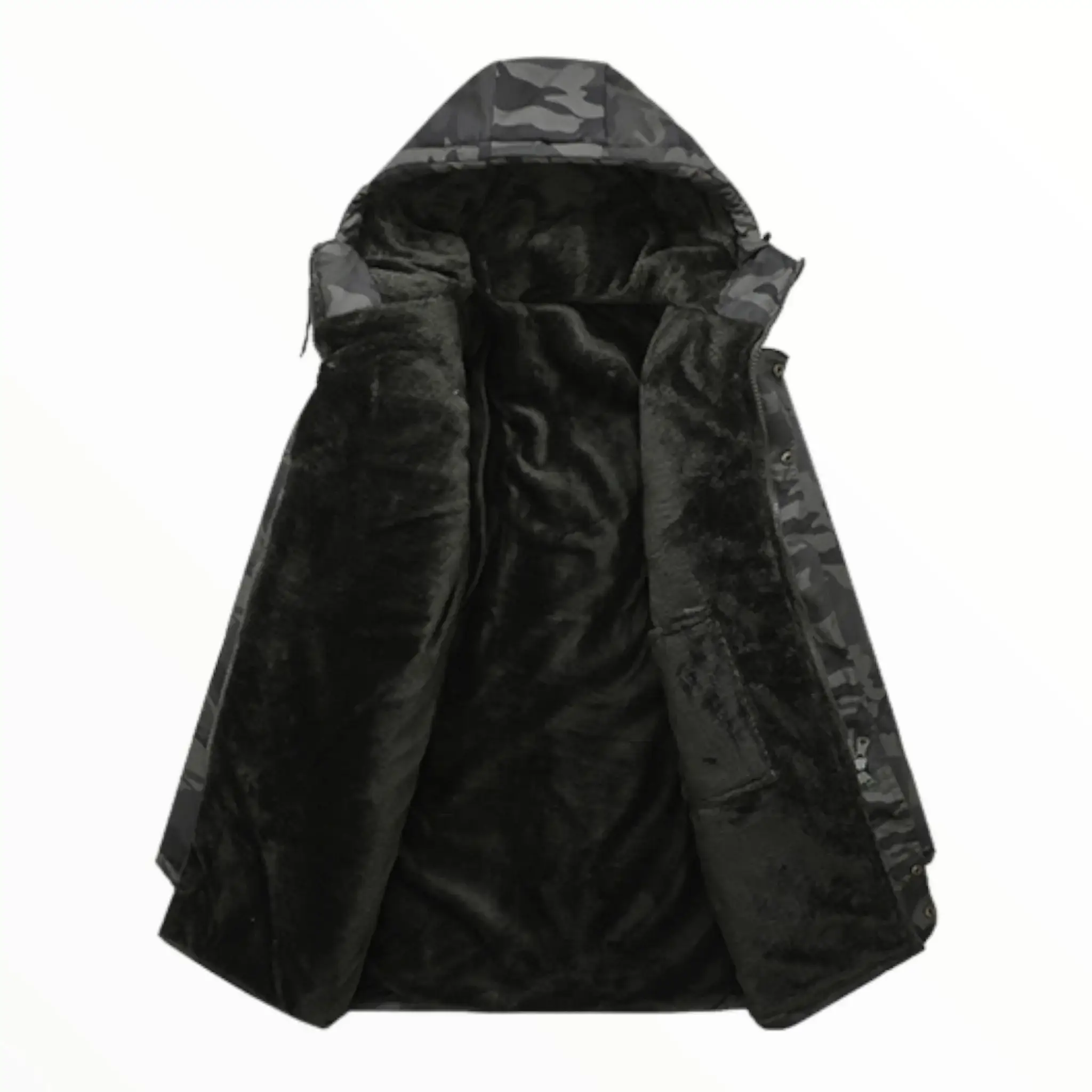 Parka militaire camouflage homme - Image 2