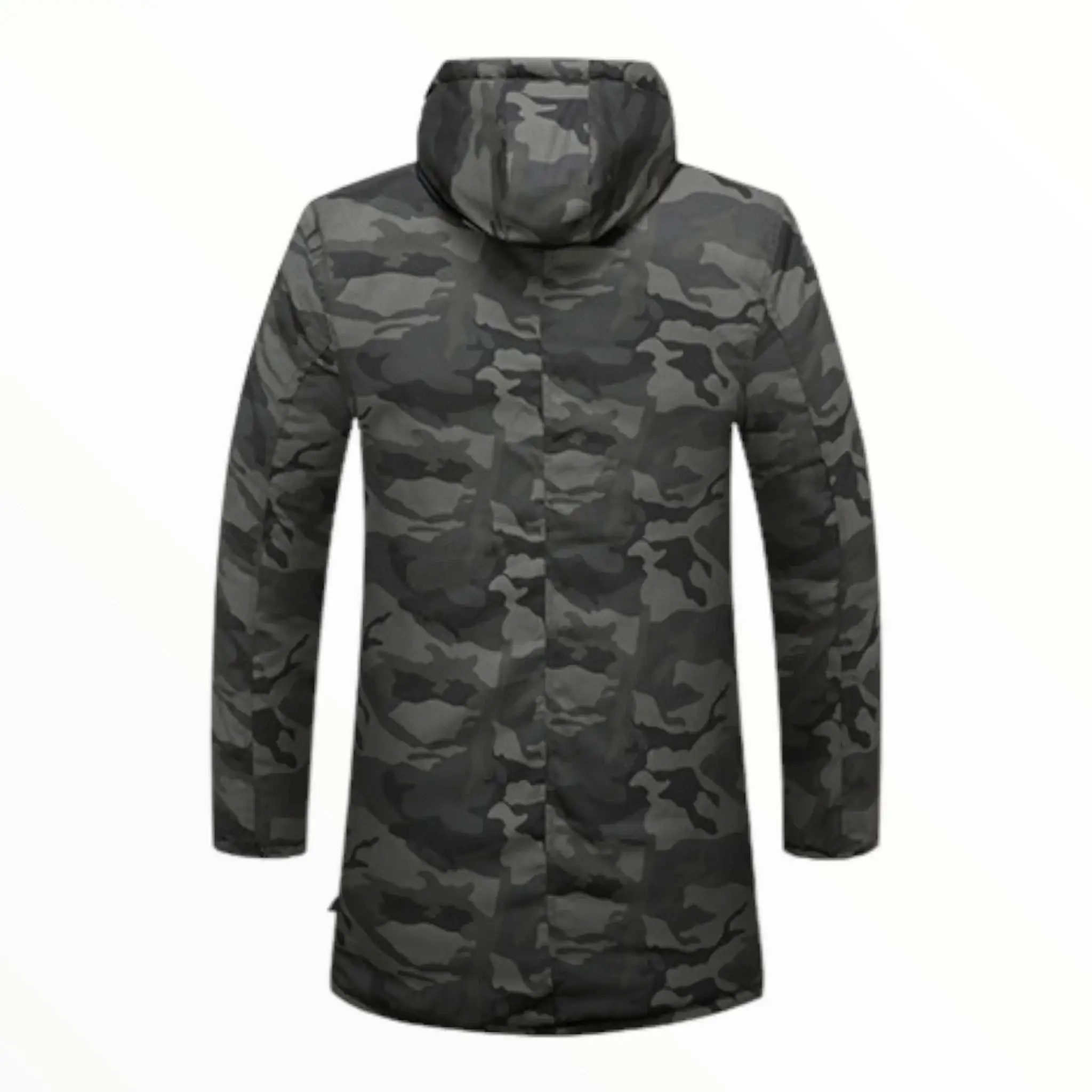 Parka militaire camouflage homme - Image 3