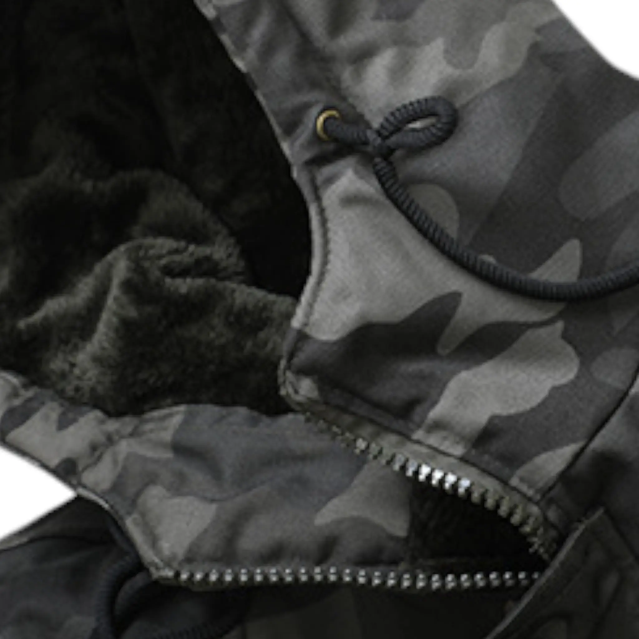 Parka militaire camouflage homme - Image 5
