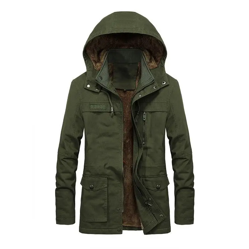 PARKA MILITAIRE - CAPUCHE EN FOURRURE - Image 4