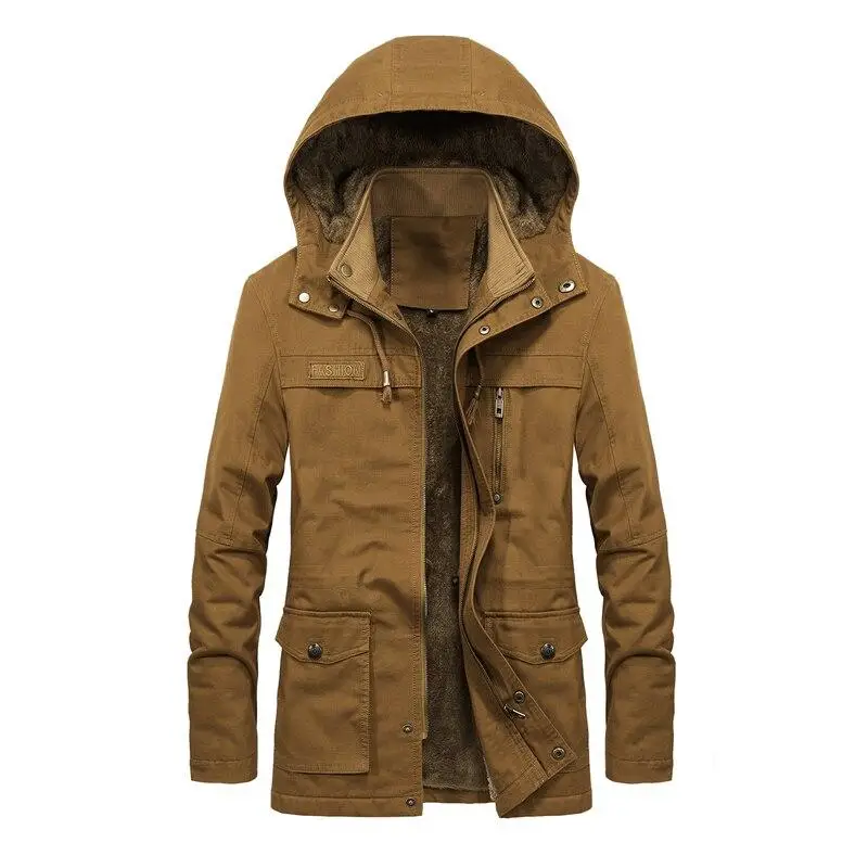 PARKA MILITAIRE - CAPUCHE EN FOURRURE - Image 5