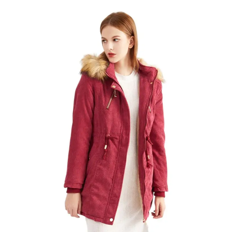 Parka militaire femme grande taille - Image 17