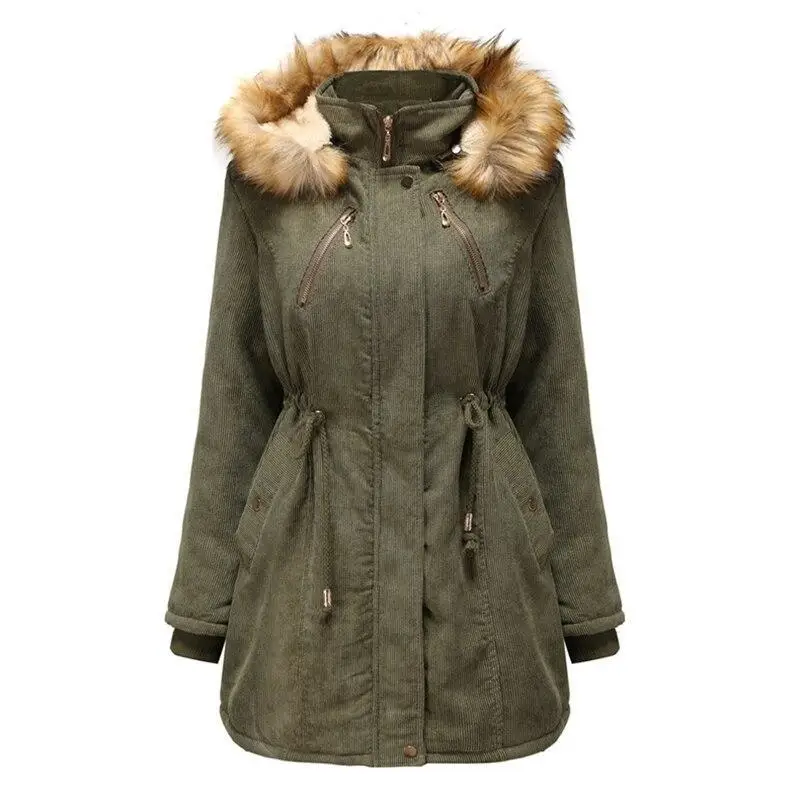 Parka militaire femme grande taille - Image 21