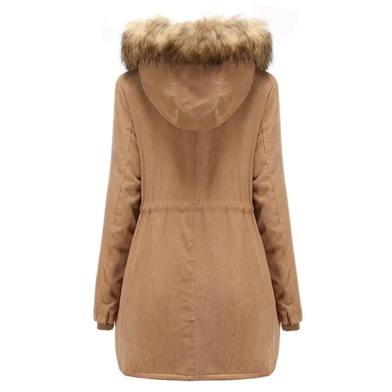 Parka militaire femme grande taille - Image 3