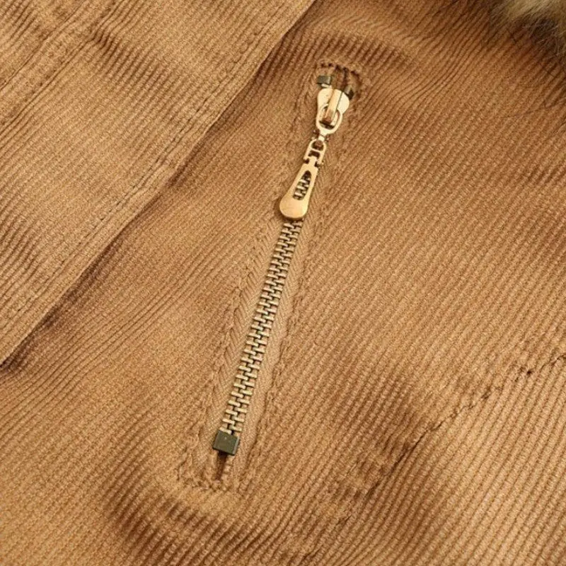 Parka militaire femme grande taille - Image 8