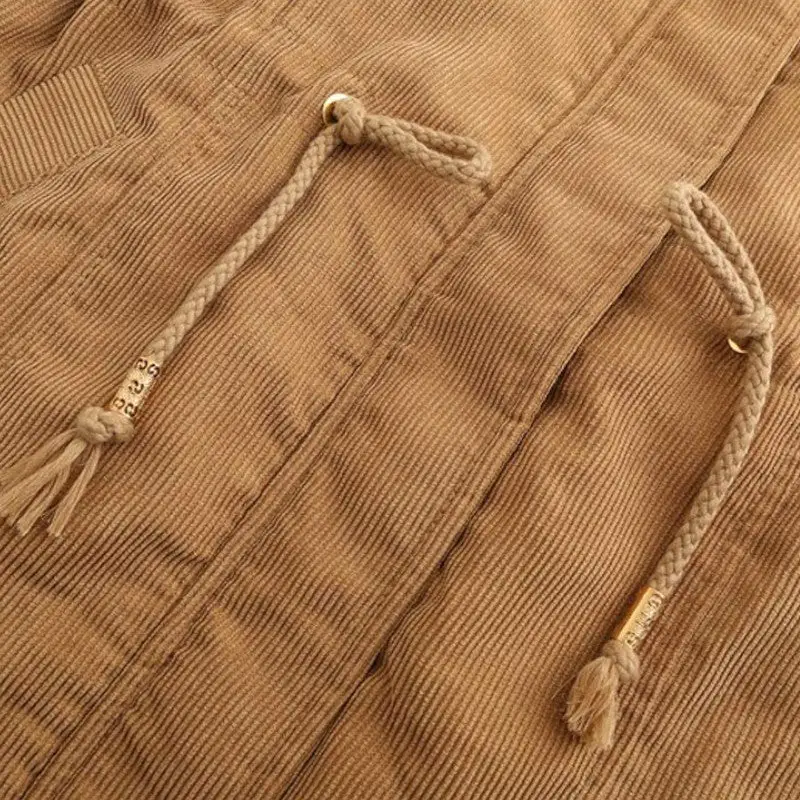 Parka militaire femme grande taille - Image 9
