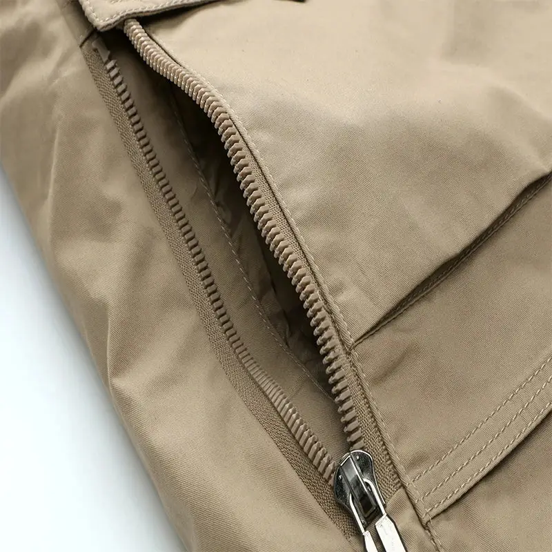 Parka militaire fourrure beige - Image 10