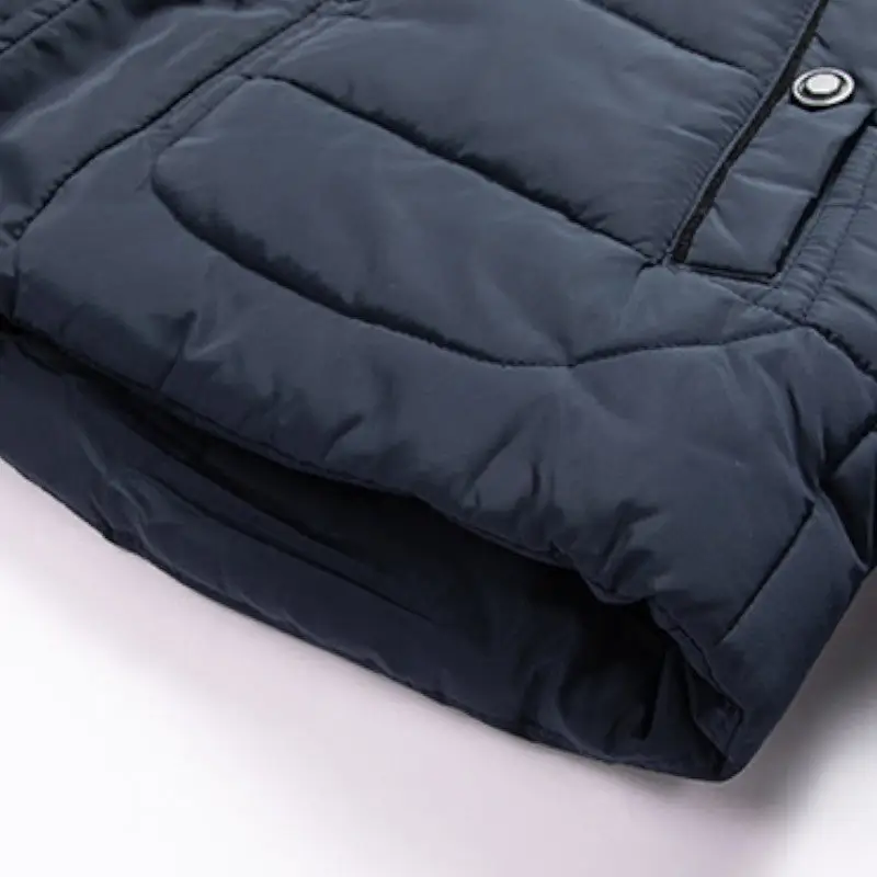 Parka militaire homme bleu - Image 8