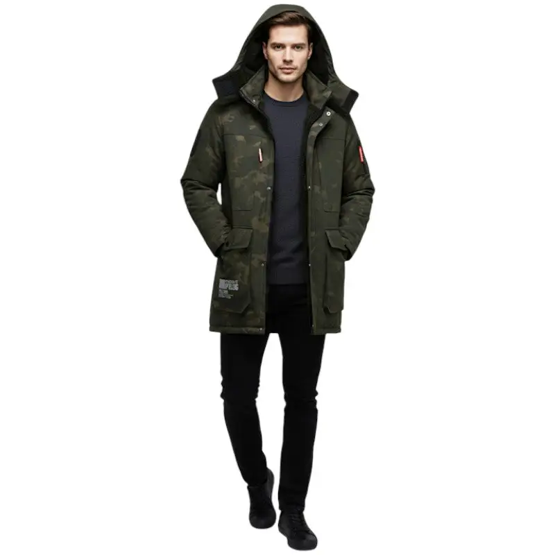 Parka militaire homme hiver - Image 15