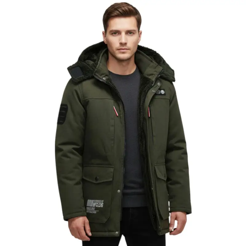 Parka militaire homme hiver - Image 18