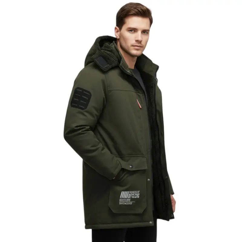 Parka militaire homme hiver - Image 19
